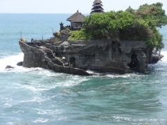 Pura Tanah Lot, one of the finest sights in Bali