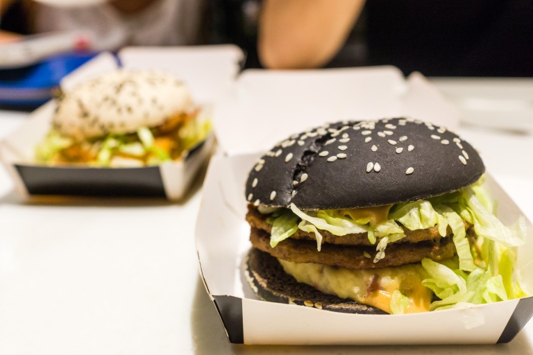 The infamous Black and White burgers began their life in Chinese McDonald's