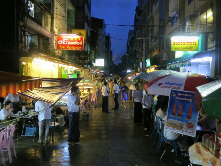 Day or night, Yangon is interesting