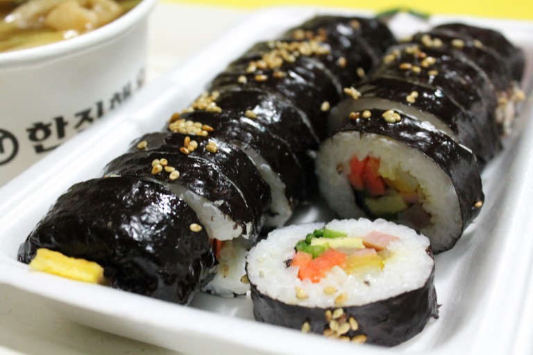 You can fill your Kimbap with any ingredient that you choose