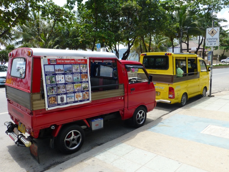 A tuktuk in Phuket