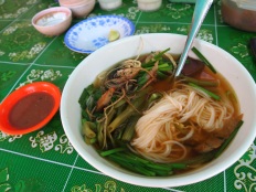 Nom Banh Chok (Khmer Noodles)